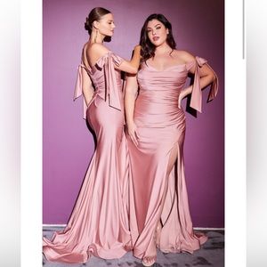 Lady Black Tie. Amber Gown in Mauve. Size 4